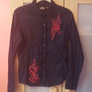 Harley Davidson size S blouse